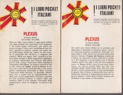 Plexus. Volume I e II. Henry Miller. Longanesi, 1969. - immagine 2