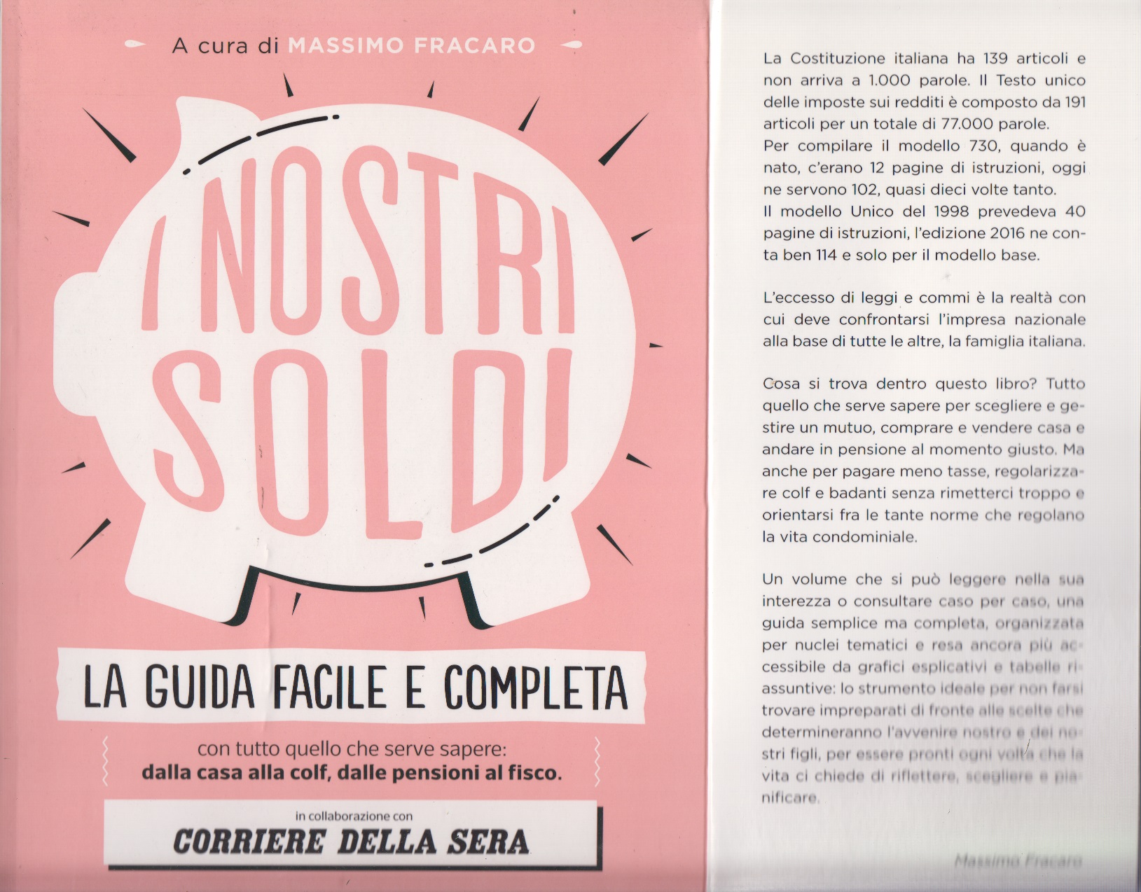 Soldi & Famiglia - Unâ€™Agenda per il 2002 di A Cura di Massimo Fracaro -  Libri usati su