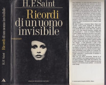 Ricordi di un uomo invisibile. H.F. Saint. Mondadori, 1987.