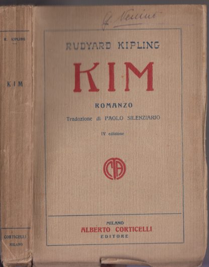 Kim. kipling, Rudyard. Corticelli, 1926.