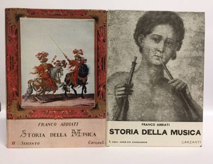 Storia della Musica. 5 vol.. Abbiati Franco. Garzanti, 1950. - immagine 2