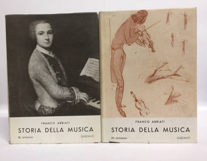 Storia della Musica. 5 vol.. Abbiati Franco. Garzanti, 1950. - immagine 3