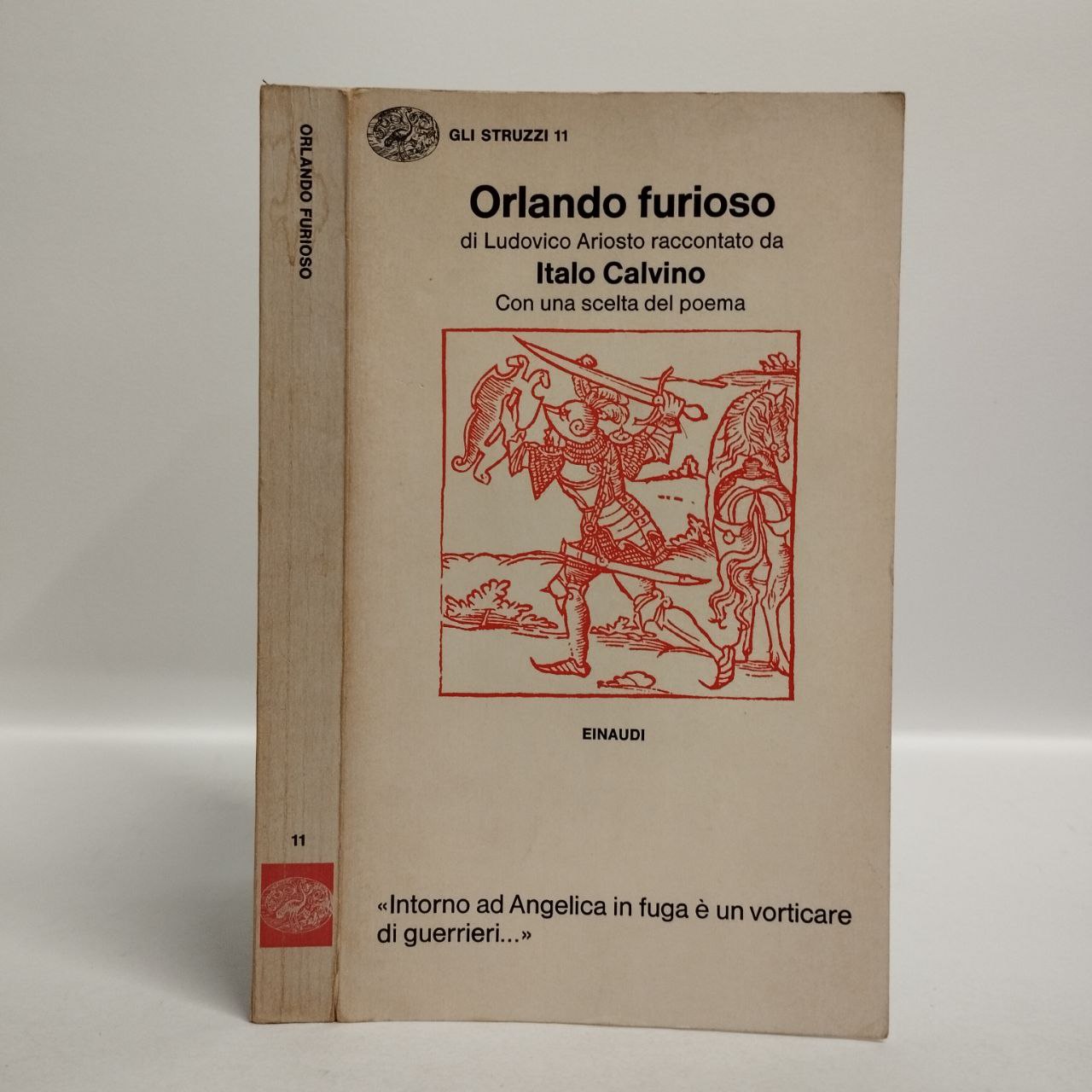 Orlando furioso. Raccontato da Italo Calvino. Con una scelta del poema. Ariosto  Ludovico. Einaudi, 1975. - Equilibri Libreria Torino