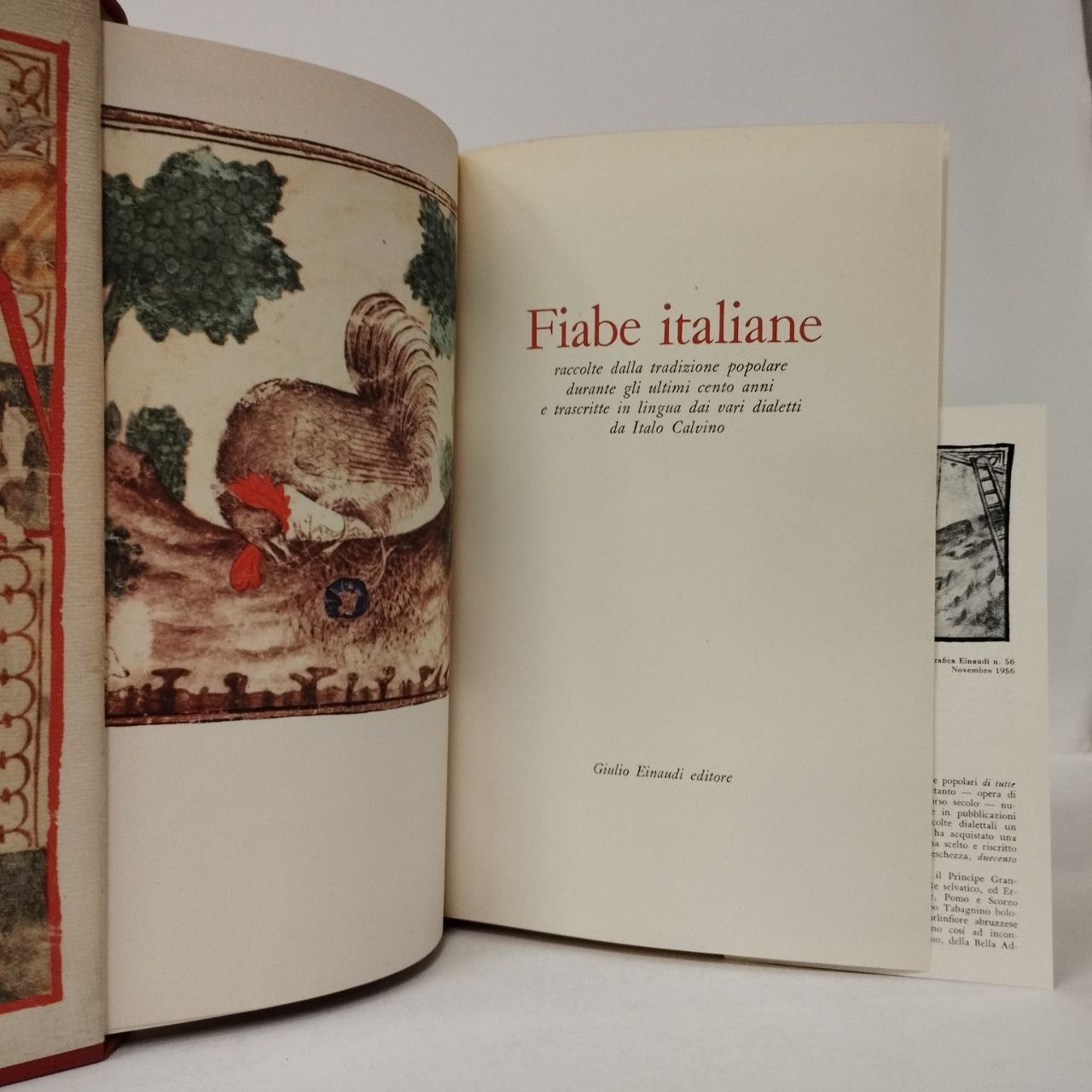 Fiabe italiane. Calvino Italo (a cura di). Einaudi, 1956. - Equilibri  Libreria Torino