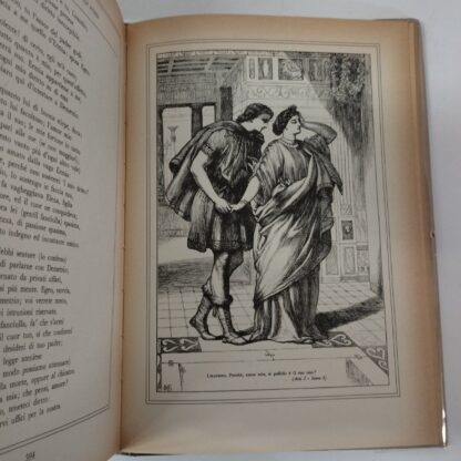 Otello, Amleto, Giulio Cesare, Romeo e Giulietta, Sogno di una notte di mezza estate. William Shakespeare. Mondadori, 1955. - immagine 3