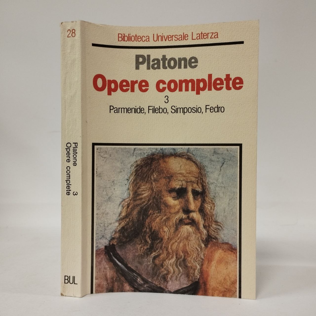 Opere complete. Vol 3. Parmenide, Filebo, Simposio, Fedro. Platone
