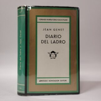 Diario del ladro. Jean Genet. Mondadori, 1959.