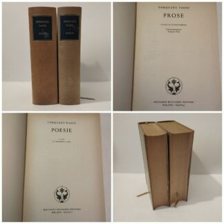 Torquato Tasso.  Prose. Poesie (2 volumi). Francesco Flora, Ettore Mazzali (a cura di). Ricciardi, 1952, 1959.