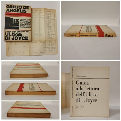 Guida alla lettura dell'Ulisse di Joyce. Giulio De Angelis. Lerici, 1964. - immagine 2