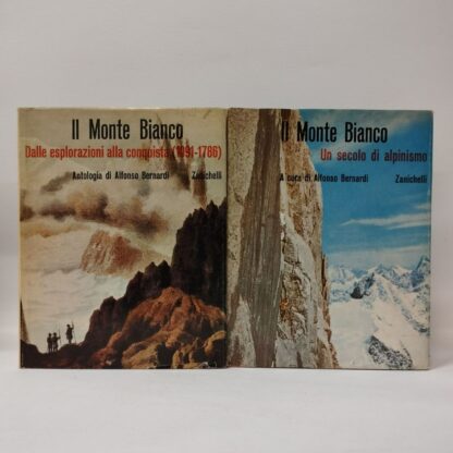 Il Monte Bianco (Dalle esplorazioni alla conquista (1091-1786). Un secolo di alpinismo) 2 volumi. Alfonso Bernardi (a cura di). Zanichelli, 1965-1966.