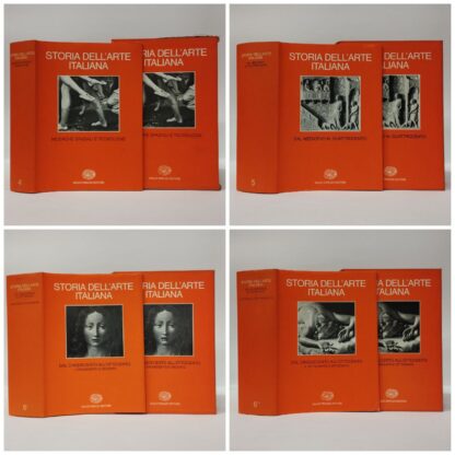 Storia dell’arte italiana (12 volumi in 14 tomi). AA.VV.. Einaudi, 1978-1983. - immagine 3