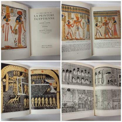 Les chefs d'oeuvre de la peinture egyptienne. Andre Lhote. Hachette, 1954. - immagine 2