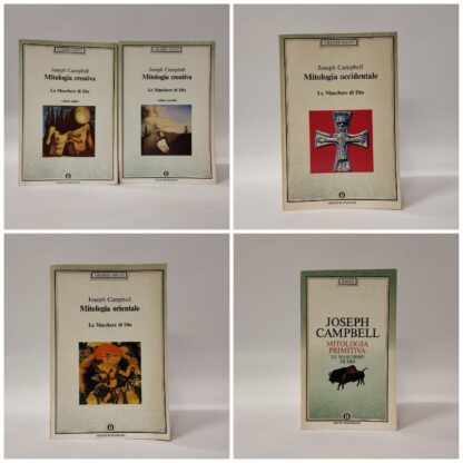 Le Maschere di Dio. Mitologia primitiva. Mitologia orientale. Mitologia occidentale. Mitologia creativa (2 tomi). Joseph Campbell. Mondadori, 1990-1992. - immagine 2