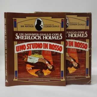 Un dossier giallo con Sherlock Holmes. Uno studio in rosso. AA.VV.. Mondadori, 1986.